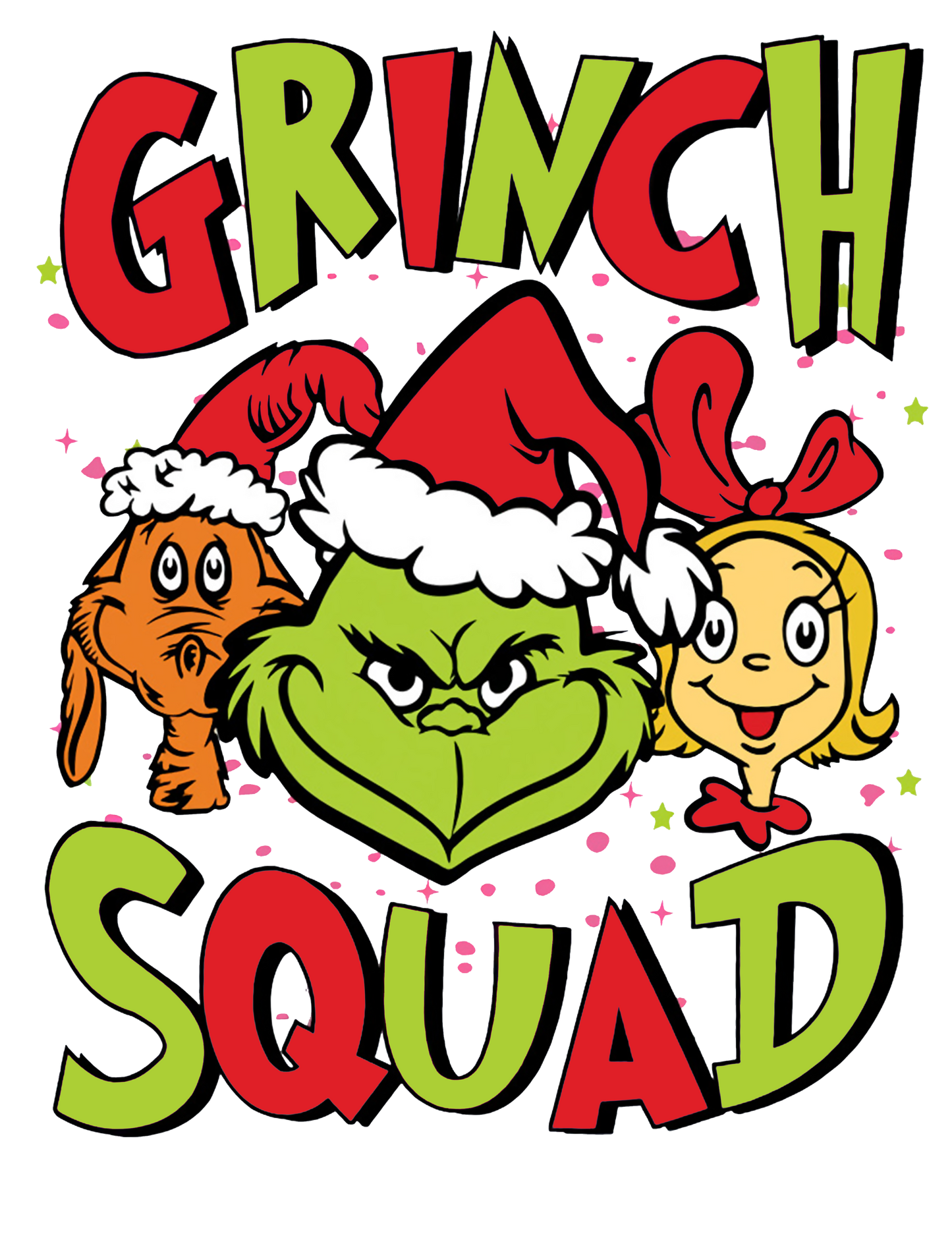 5a Grinch Squad - Ready to Press DTF iron on Transfer