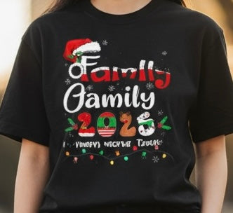 3a Family Christmas 2025 - Ready to Print DTF