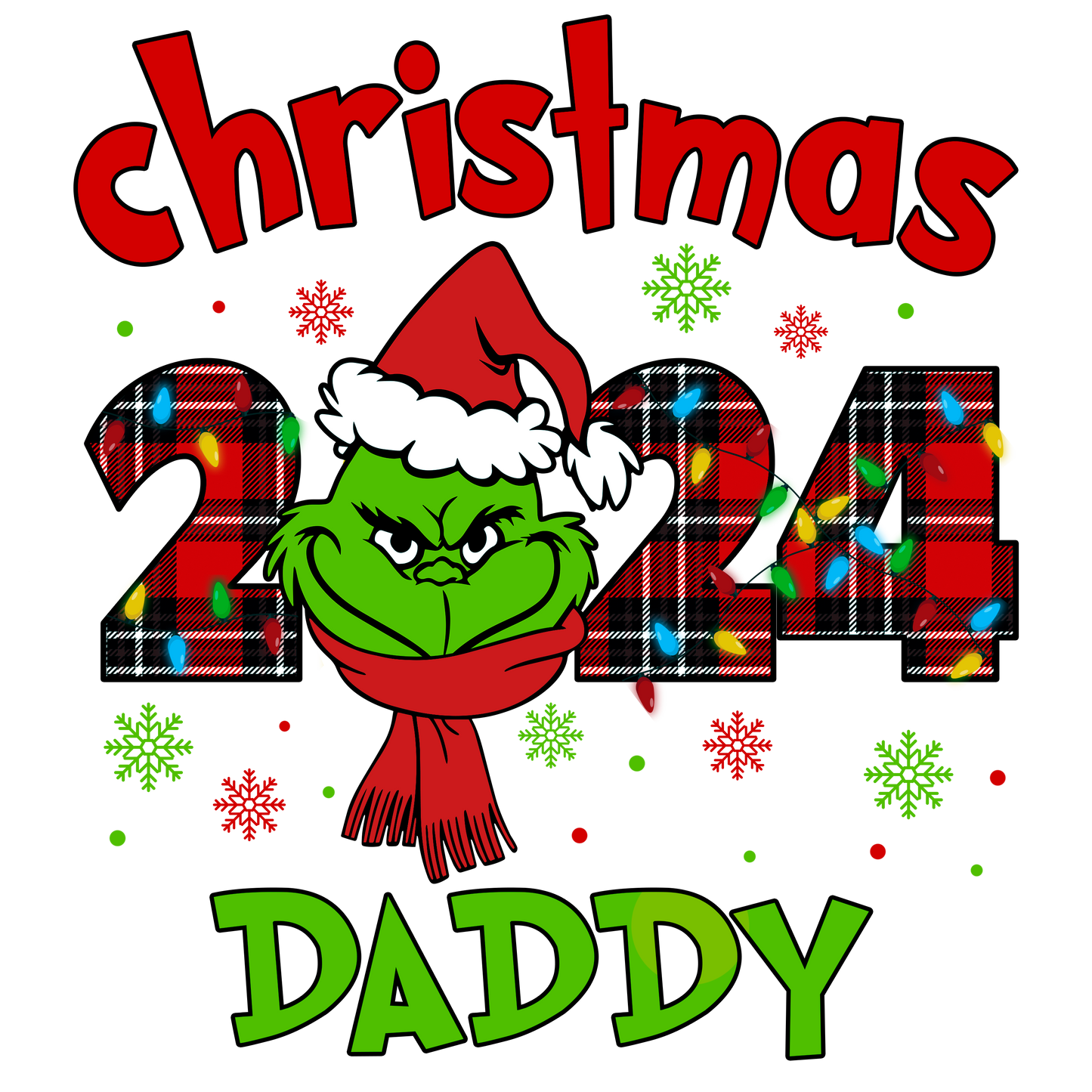 2c  Christmas 2024 Squad - Ready to Print DTF