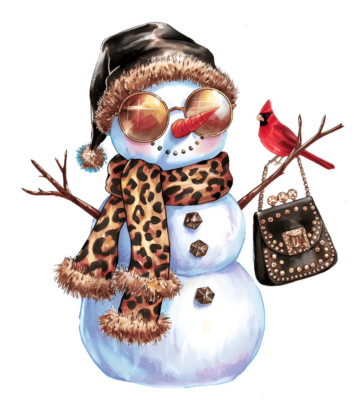 T-Shirts - Bougie Snowman