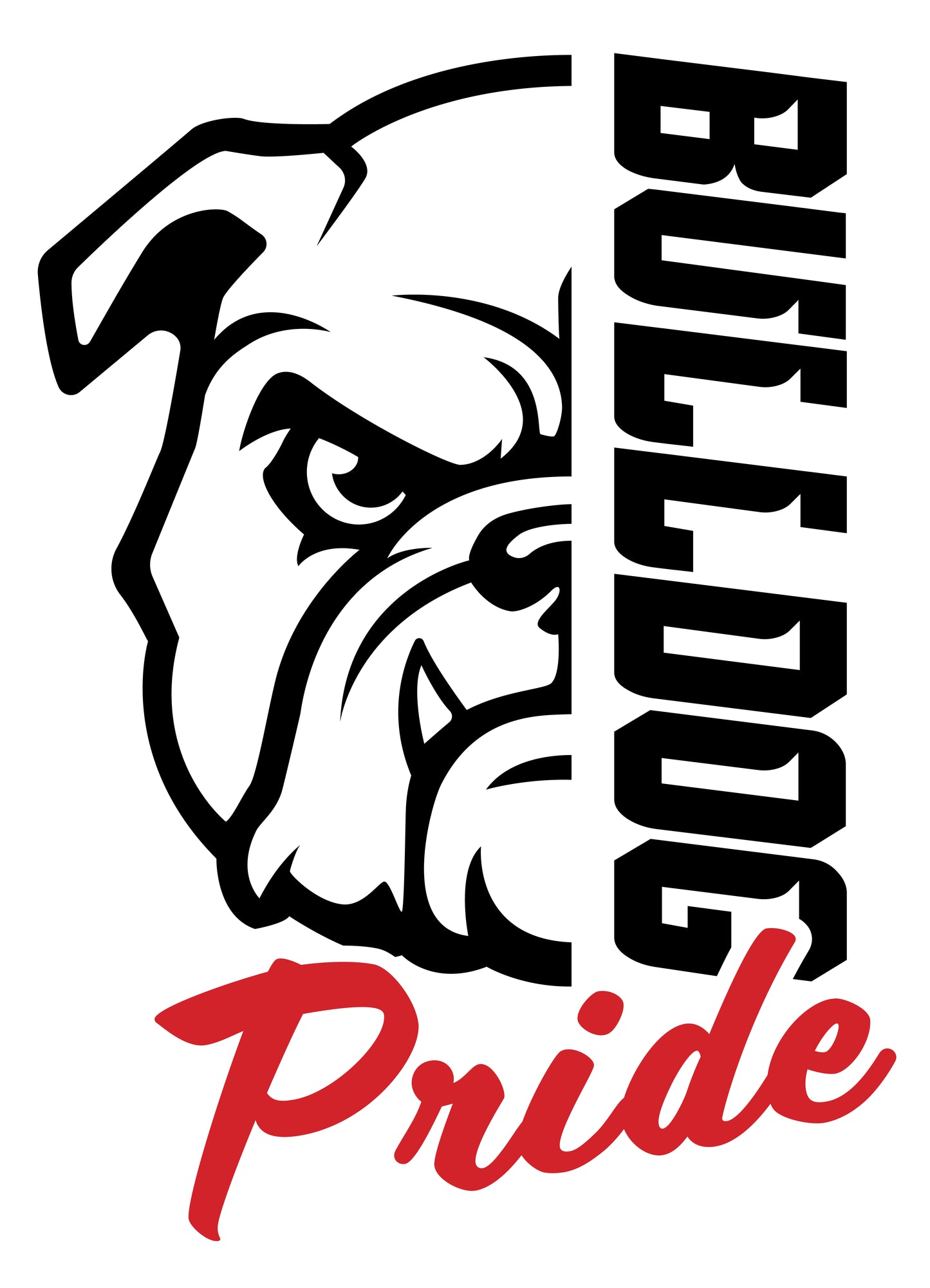 GA Bulldogs - Ready to Print DTF