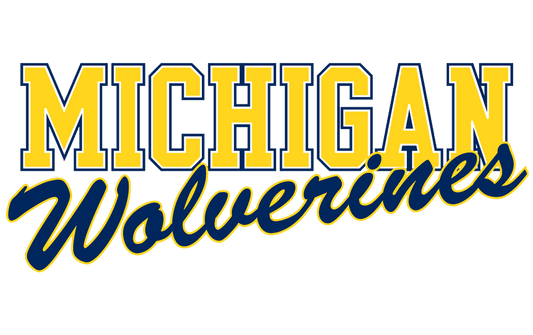 Michigan Wolverines - Ready to Press DTF iron on Transfer