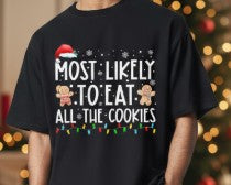 T-Shirts - Mostly Likely to do (SEE Attached LIST)