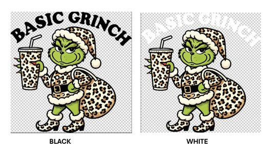 Basic Grinch - Ready to Print DTF (Copy)