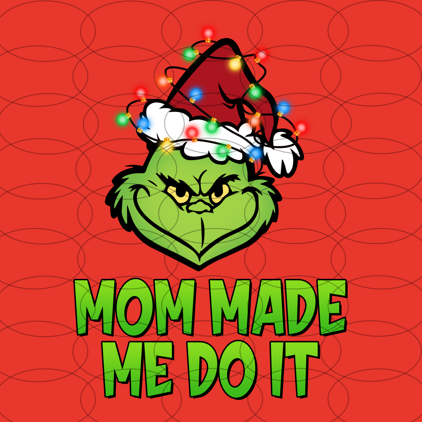 1 I don't do matching Christmas Outfits (GRINCH) - Ready to Press DTF iron on Transfer (Copy)