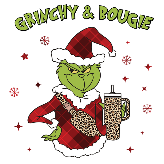 Grinchy & Bougie - Ready to Print DTF